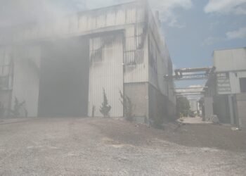 Incêndio em tinturaria