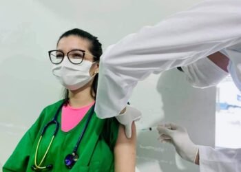 Primeiros guabirubenses vacinados