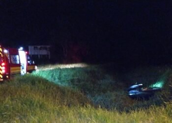 Homem de 83 anos sofre acidente