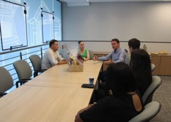 Ampe visita nova gerente Regional da Foz do Sebrae/SC