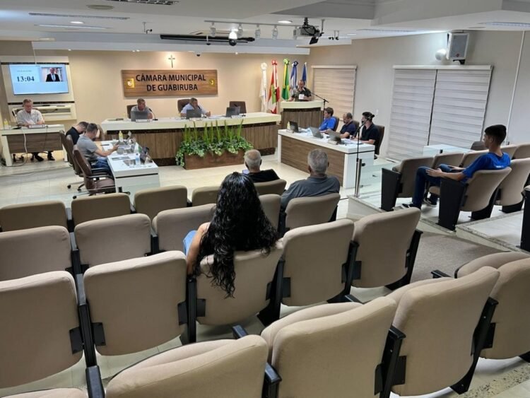 Câmara Municipal de Guabiruba realiza última sessão ordinária do mês de abril