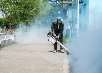 Vigilância Epidemiológica atualiza sobre aplicação de fumacê no bairro Guabiruba Sul