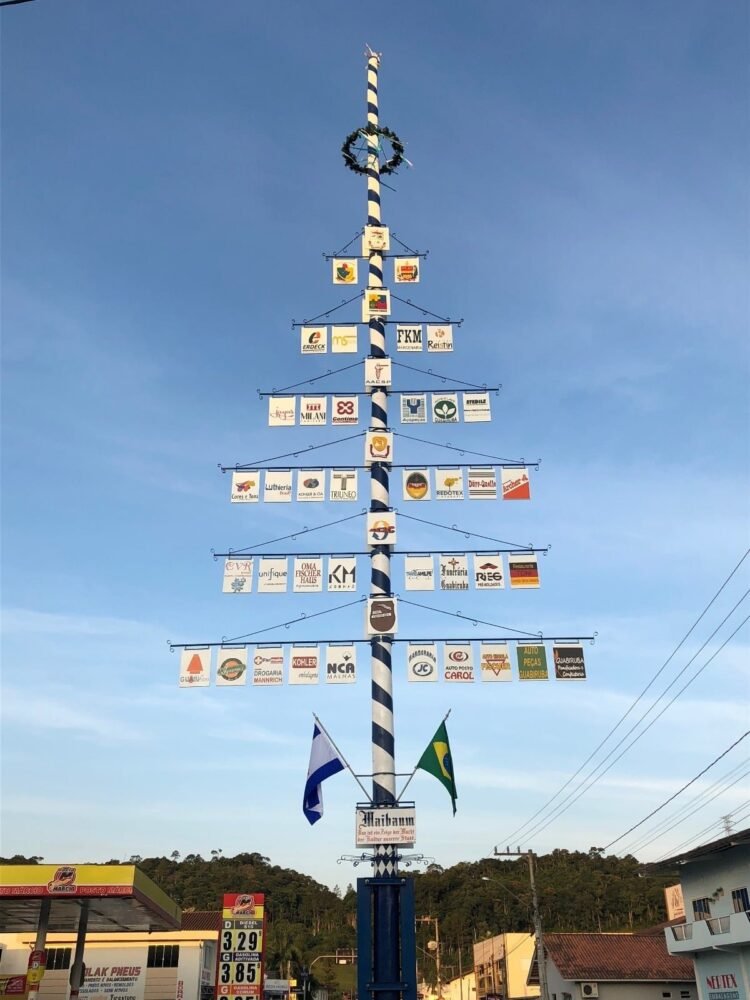 Guabiruba terá 4ª Maibaum a partir do dia 1º de maio