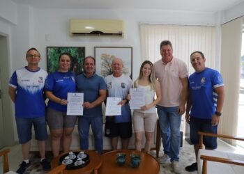 Secretaria de Esportes realiza assinaturas dos contemplados com a Bolsa Técnico 2025