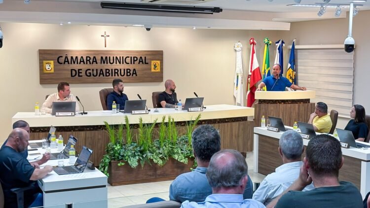 Saiba como foi a primeira sessão ordinária de 2025 na Câmara de Vereadores de Guabiruba