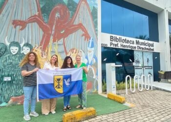 Visita alemã fortalece parceria educacional e cultural em Guabiruba