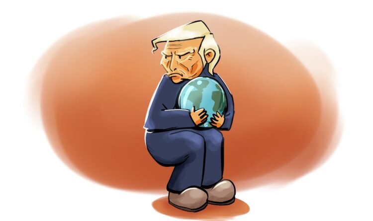 Charge: “O Dono da Bola”