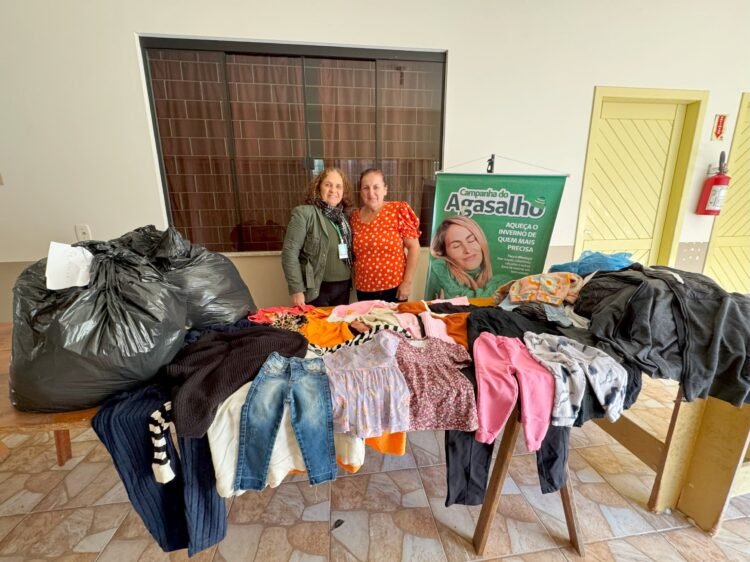 Unimed Brusque arrecada mais de 600 peças em campanha do agasalho