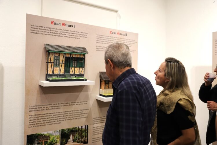 Guabiruba celebra seu patrimônio arquitetônico com abertura de exposição inédita