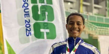 Atleta de Guabiruba conquista medalha de bronze no karatê na Olesc 2025