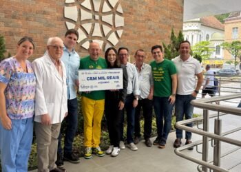 Luciano Hang repassa R$ 100 mil ao Hospital Azambuja, em Brusque