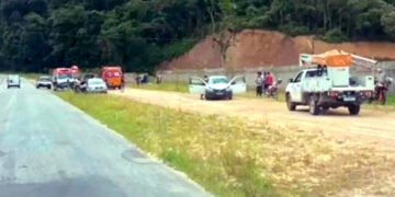Duas crianças ficam gravemente feridas após atropelamento em Guabiruba Sul
