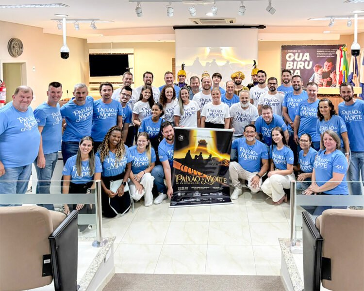 25ª edição do espetáculo Paixão e Morte de um Homem Livre é lançada em Guabiruba