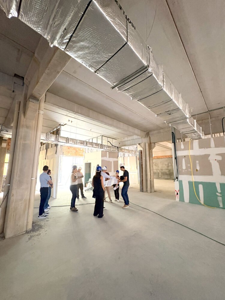 Hospital Azambuja recebe vistoria técnica da Secretaria de Estado da Saúde em obra de nova torre