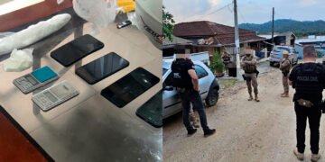 Polícia Civil deflagra operação contra o tráfico de drogas em Brusque e região