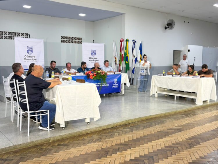 Câmara de Guabiruba realiza primeira sessão itinerante do ano no bairro Aymoré